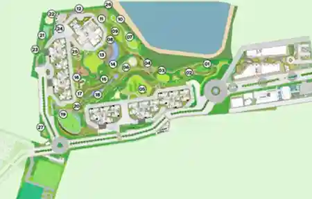 Master plan layout of Mana Projects